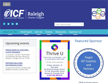 Tablet Screenshot of icfraleigh.org